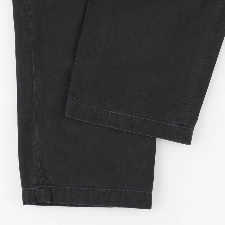 Ralph Lauren POLO RALPH LAUREN CLASSIC FIT PLEATED Two-Pleat Chino Pants, Men's Size W34 (approx.) unclear black type Vintage Second Hand