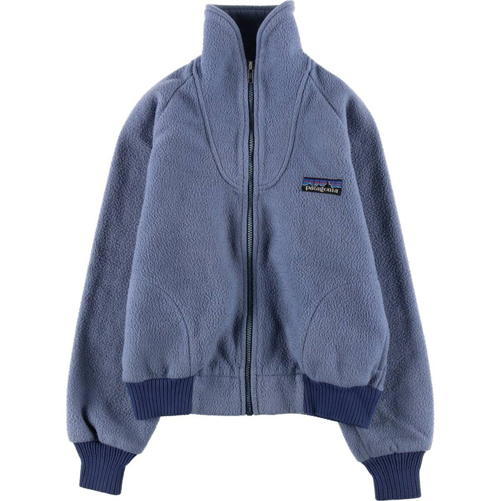 1980'S Patagonia Fleece Jacket with Large Tag, Women's Size M (Equivalent), Vintage unclear blue type Vintage Second Hand