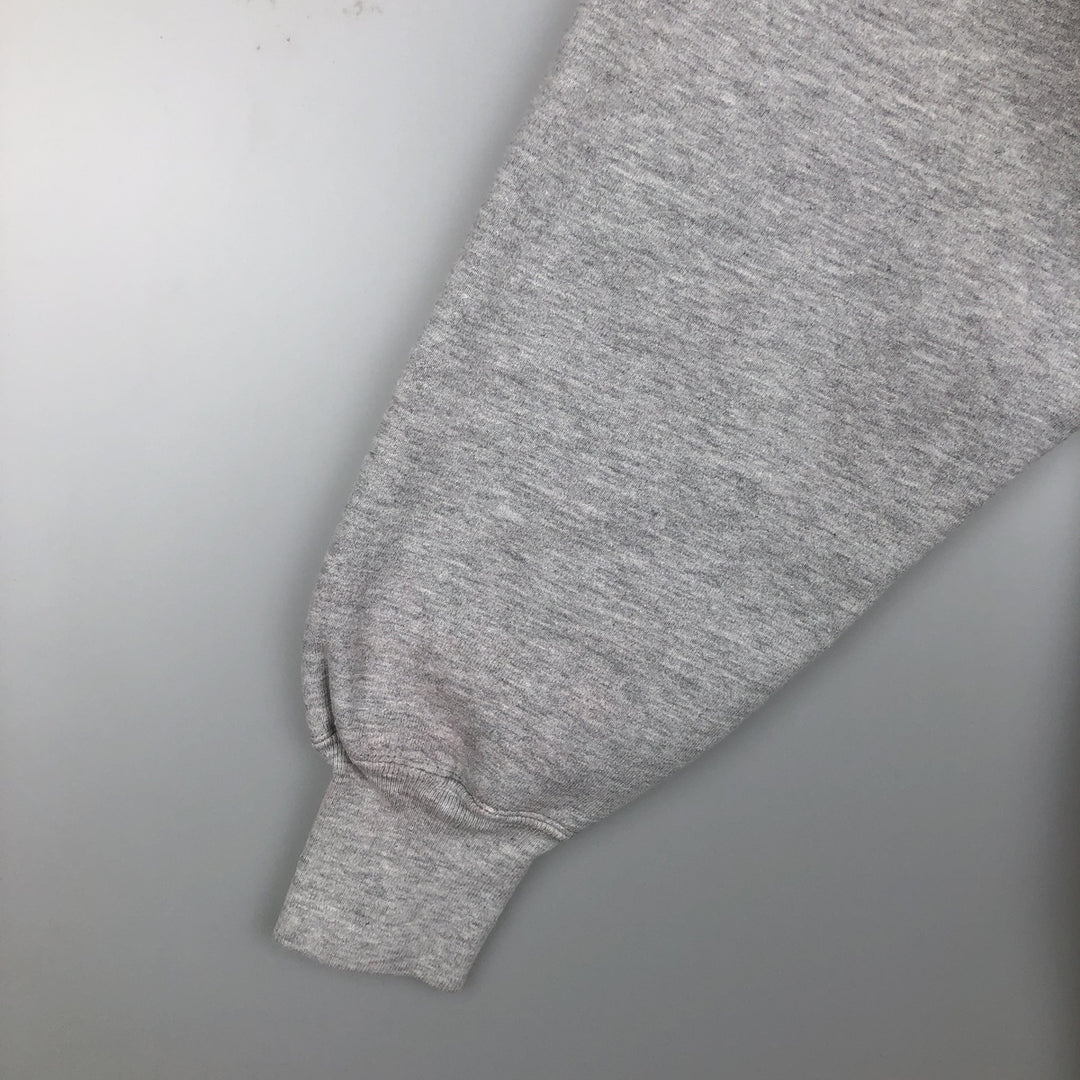 90'S Champion Reverse Weave Embroidered Tag Boston University College Sweatshirt, Made in USA, Men's XXL equivalent. cotton gray type Vintage Second Hand