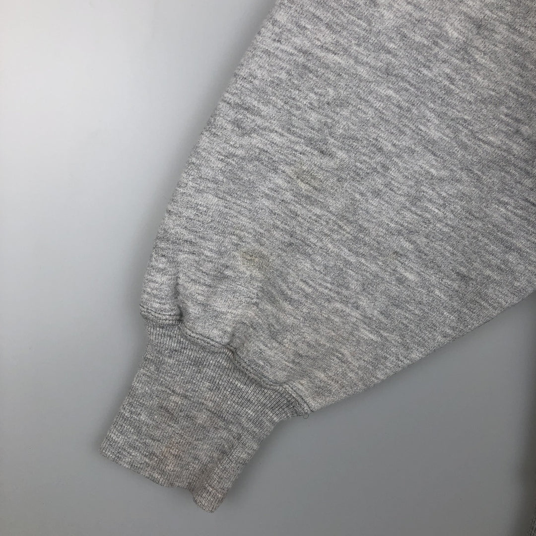 90'S Champion Reverse Weave embroidered tag University of Minnesota college sweatshirt, made in USA, men's size XL equivalent. cotton gray type Vintage Second Hand