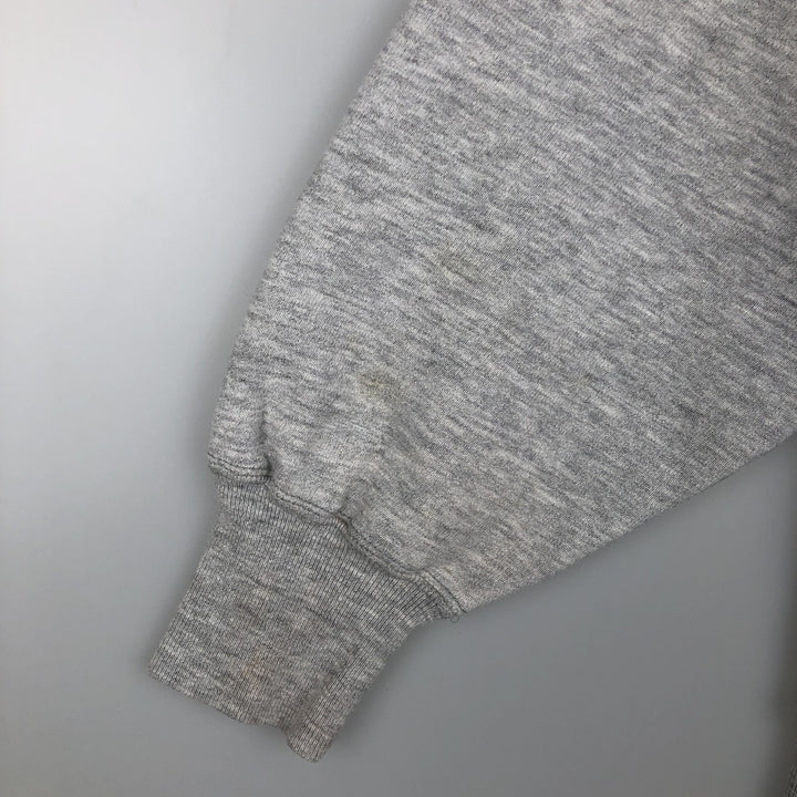90'S Champion Reverse Weave embroidered tag University of Minnesota college sweatshirt, made in USA, men's size XL equivalent. cotton gray type Vintage Second Hand