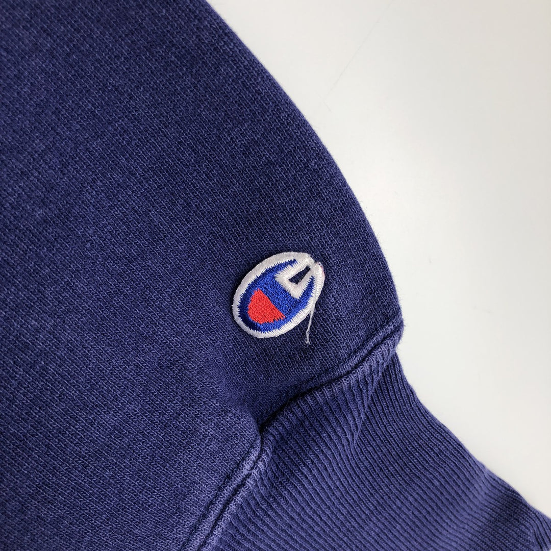 90'S Champion Reverse Weave Embroidered Tag Olympic Logo Sweatshirt, Made in USA, Men's Size L (approx.) cotton navy blue type Vintage Second Hand