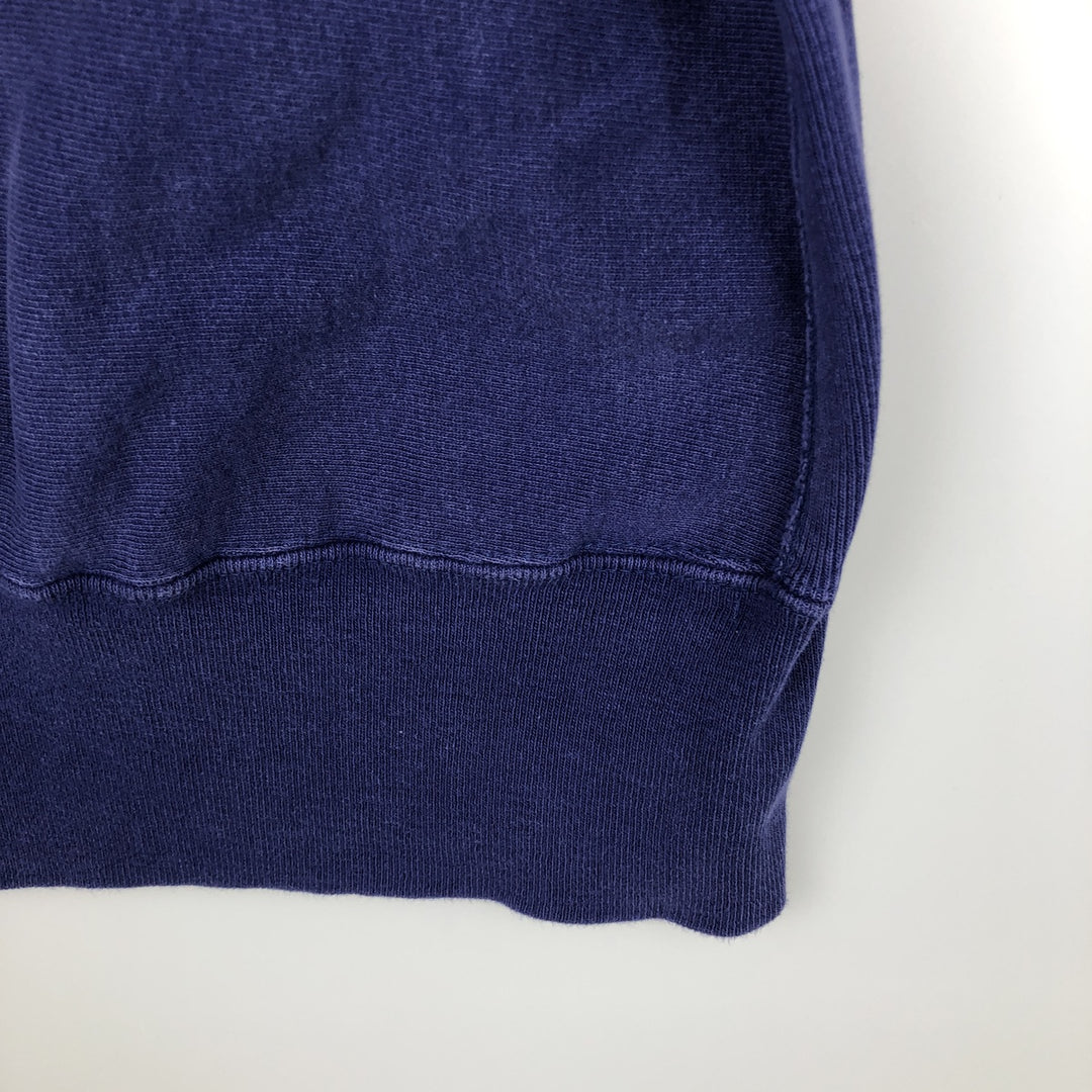 90'S Champion Reverse Weave Embroidered Tag Olympic Logo Sweatshirt, Made in USA, Men's Size L (approx.) cotton navy blue type Vintage Second Hand