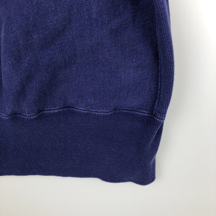 90'S Champion Reverse Weave Embroidered Tag Olympic Logo Sweatshirt, Made in USA, Men's Size L (approx.) cotton navy blue type Vintage Second Hand