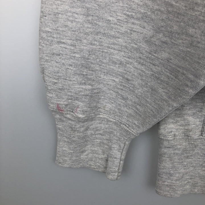 90'S Champion Reverse Weave Embroidered Tag Logo Sweatshirt Trainer Made in USA Men's XL Vintage cotton gray type Vintage Second Hand