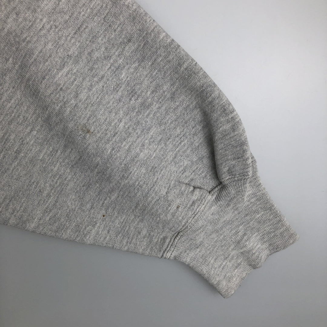 90'S Champion Reverse Weave Embroidered Tag Logo Sweatshirt Trainer Made in USA Men's XL Vintage cotton gray type Vintage Second Hand