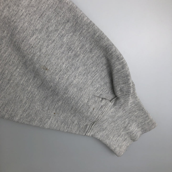90'S Champion Reverse Weave Embroidered Tag Logo Sweatshirt Trainer Made in USA Men's XL Vintage cotton gray type Vintage Second Hand