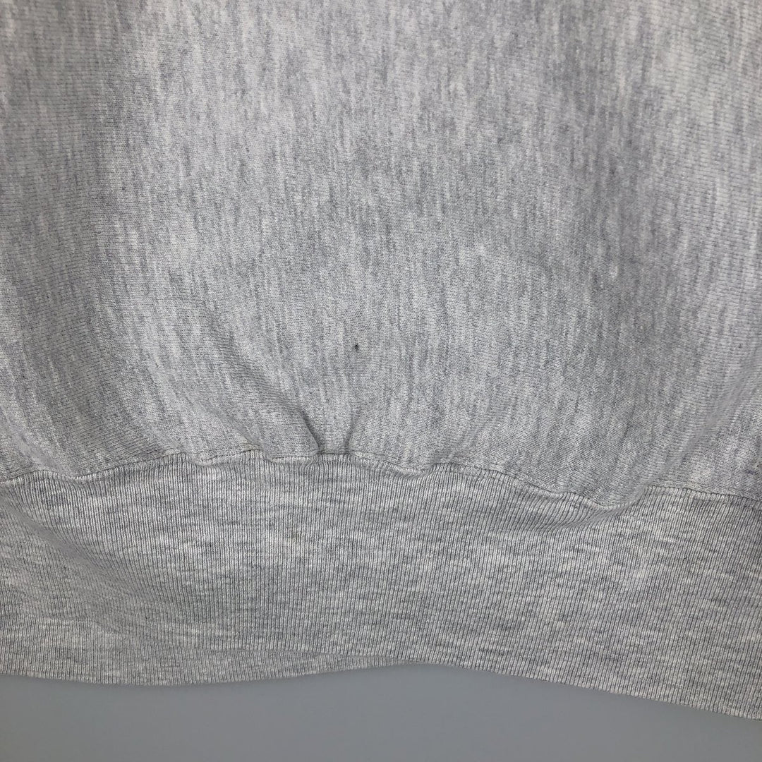 90'S Champion Reverse Weave Embroidered Tag Logo Sweatshirt Trainer Made in USA Men's XL Vintage cotton gray type Vintage Second Hand