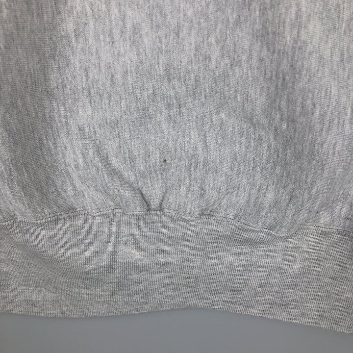 90'S Champion Reverse Weave Embroidered Tag Logo Sweatshirt Trainer Made in USA Men's XL Vintage cotton gray type Vintage Second Hand
