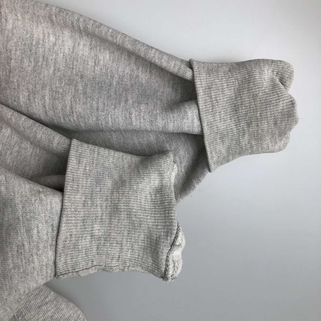 90'S Champion Reverse Weave Embroidered Tag Logo Sweatshirt Trainer Made in USA Men's XL Vintage cotton gray type Vintage Second Hand