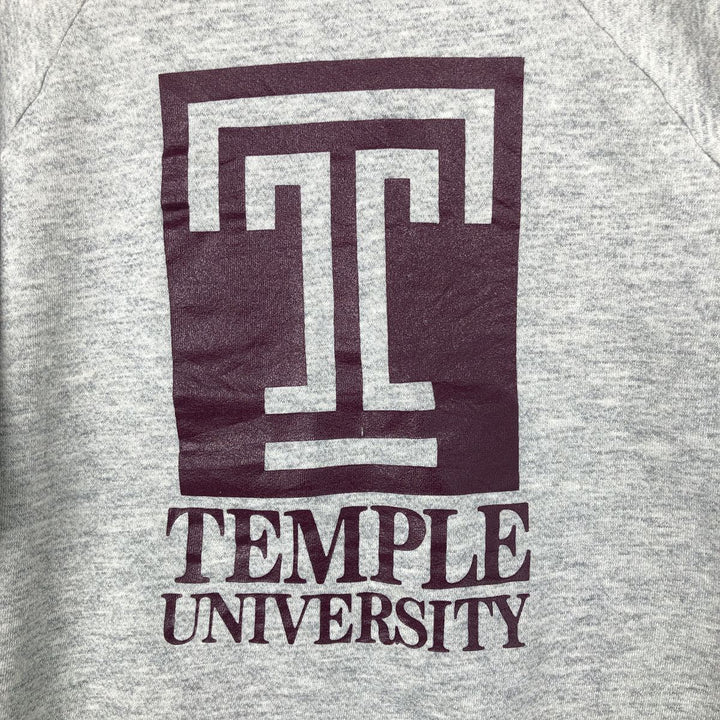 80'S Champion Tricot Tag College Sweatshirt, Made in USA, Men's XL, Vintage cotton gray type Vintage Second Hand