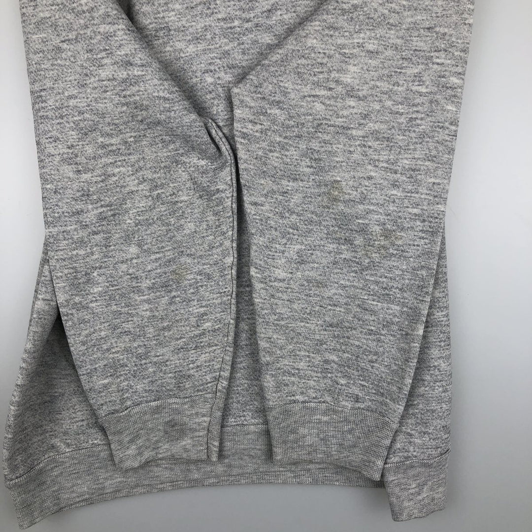 80'S Champion Tricot Tag College Sweatshirt, Made in USA, Men's XL, Vintage cotton gray type Vintage Second Hand