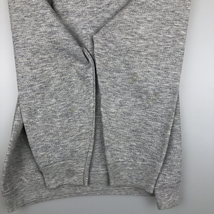 80'S Champion Tricot Tag College Sweatshirt, Made in USA, Men's XL, Vintage cotton gray type Vintage Second Hand