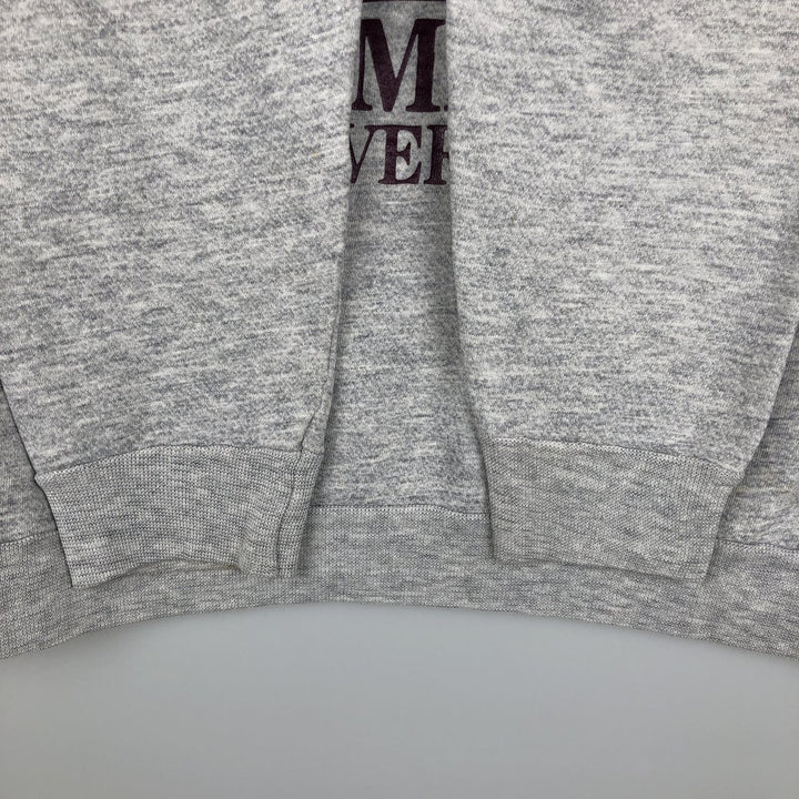 80'S Champion Tricot Tag College Sweatshirt, Made in USA, Men's XL, Vintage cotton gray type Vintage Second Hand