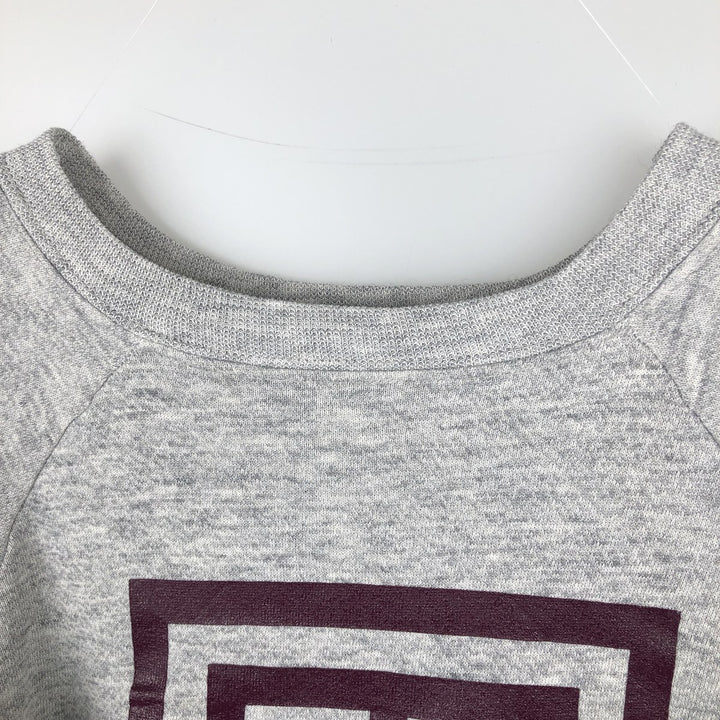 80'S Champion Tricot Tag College Sweatshirt, Made in USA, Men's XL, Vintage cotton gray type Vintage Second Hand