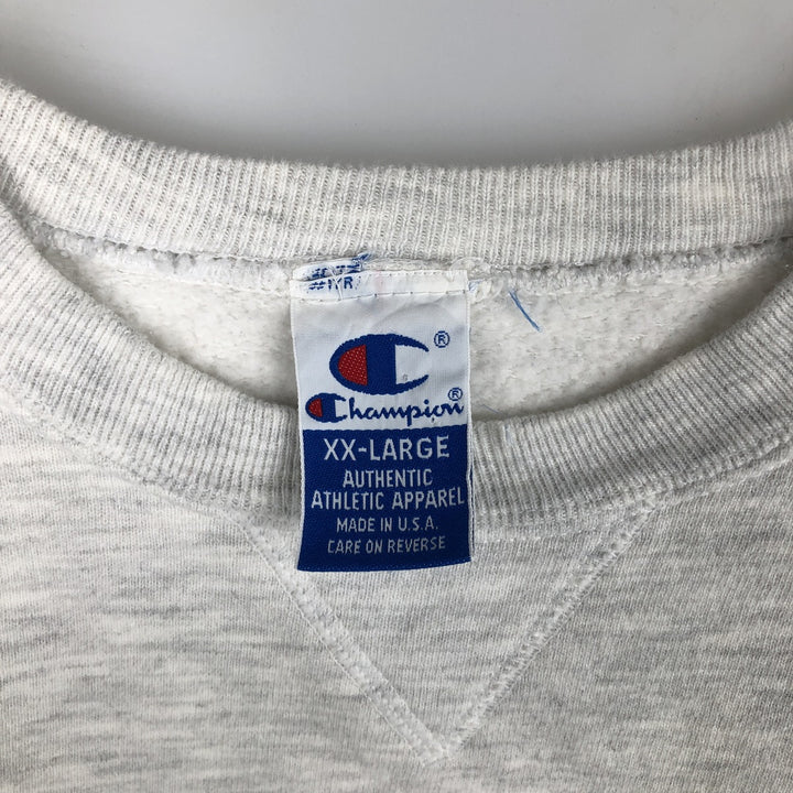 90'S Champion NFL Dallas Cowboys Sweatshirt, Made in USA, Men's XXL equivalent, Vintage cotton gray type Vintage Second Hand