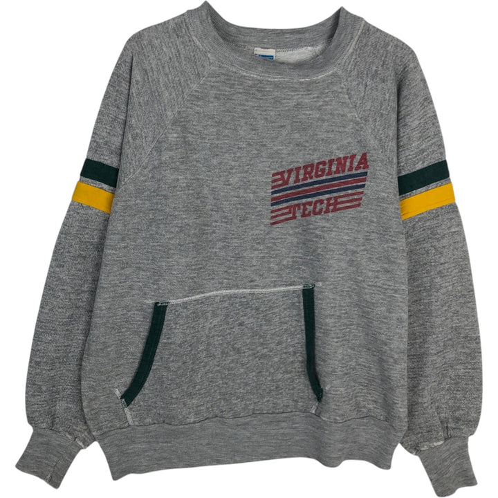 1970'S Champion College Sweatshirt, Made in USA, Men's Size M (approx.), Vintage acrylic gray type Vintage Second Hand