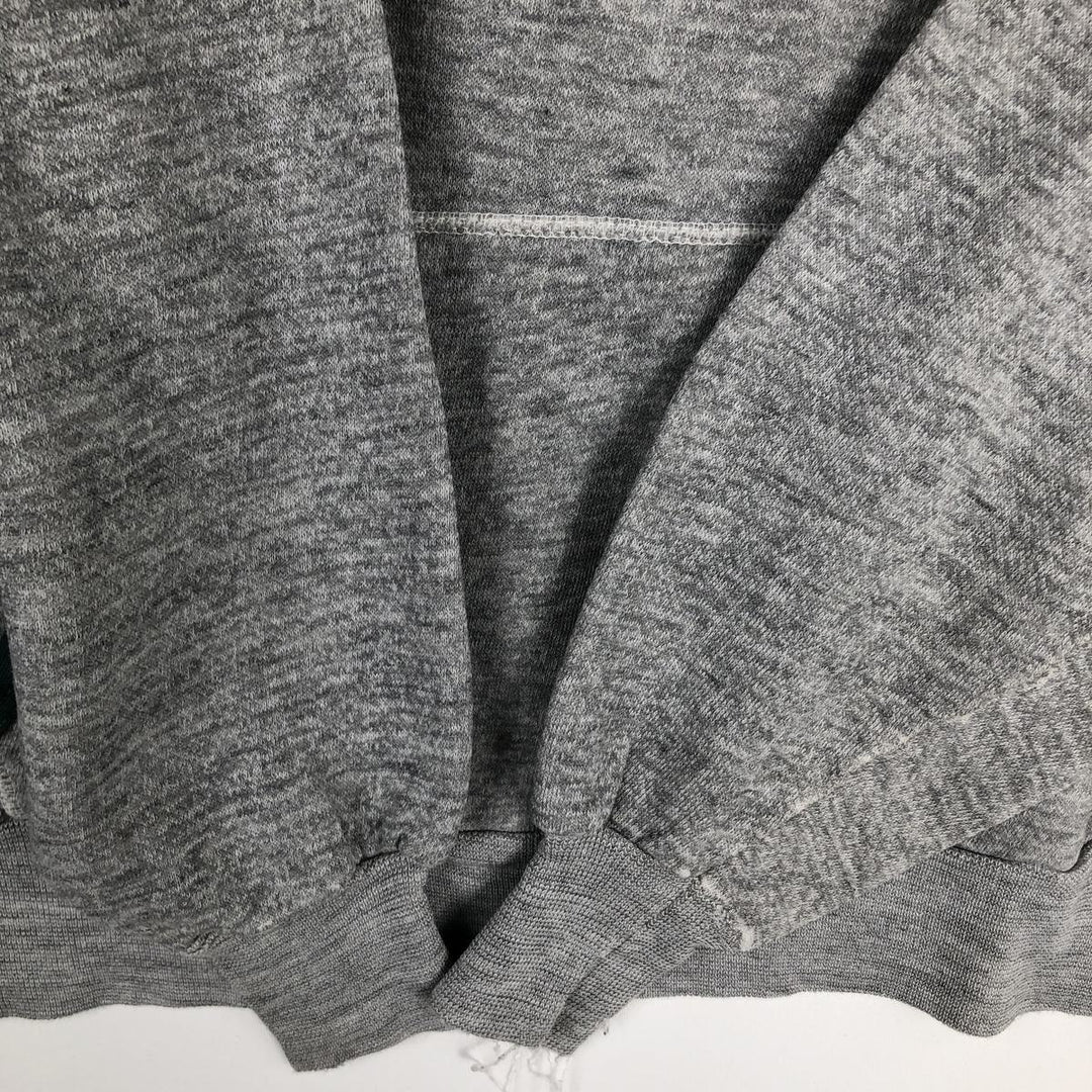 1970'S Champion College Sweatshirt, Made in USA, Men's Size M (approx.), Vintage acrylic gray type Vintage Second Hand
