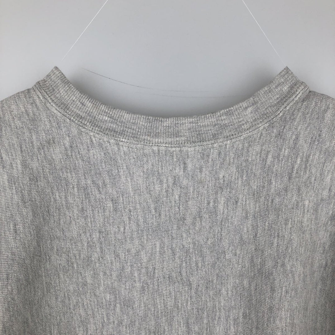 Champion Reverse Weave Embroidered Tag Ohio State University College Sweatshirt, Made in USA, Men's XL (approx.) cotton gray type Vintage Second Hand