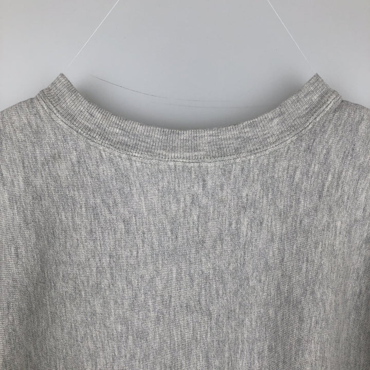 Champion Reverse Weave Embroidered Tag Ohio State University College Sweatshirt, Made in USA, Men's XL (approx.) cotton gray type Vintage Second Hand