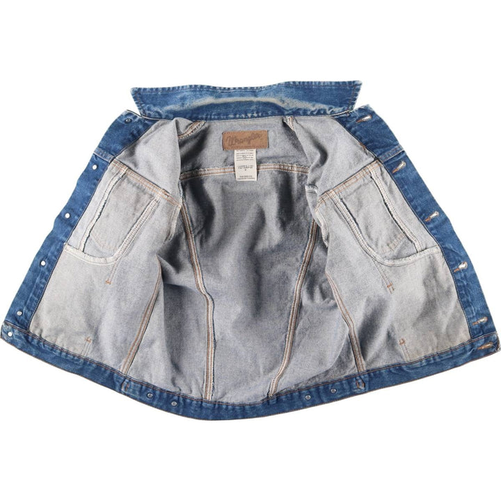 Wrangler Denim Jacket, G-Jean, Men's M size cotton blue type Vintage Second Hand