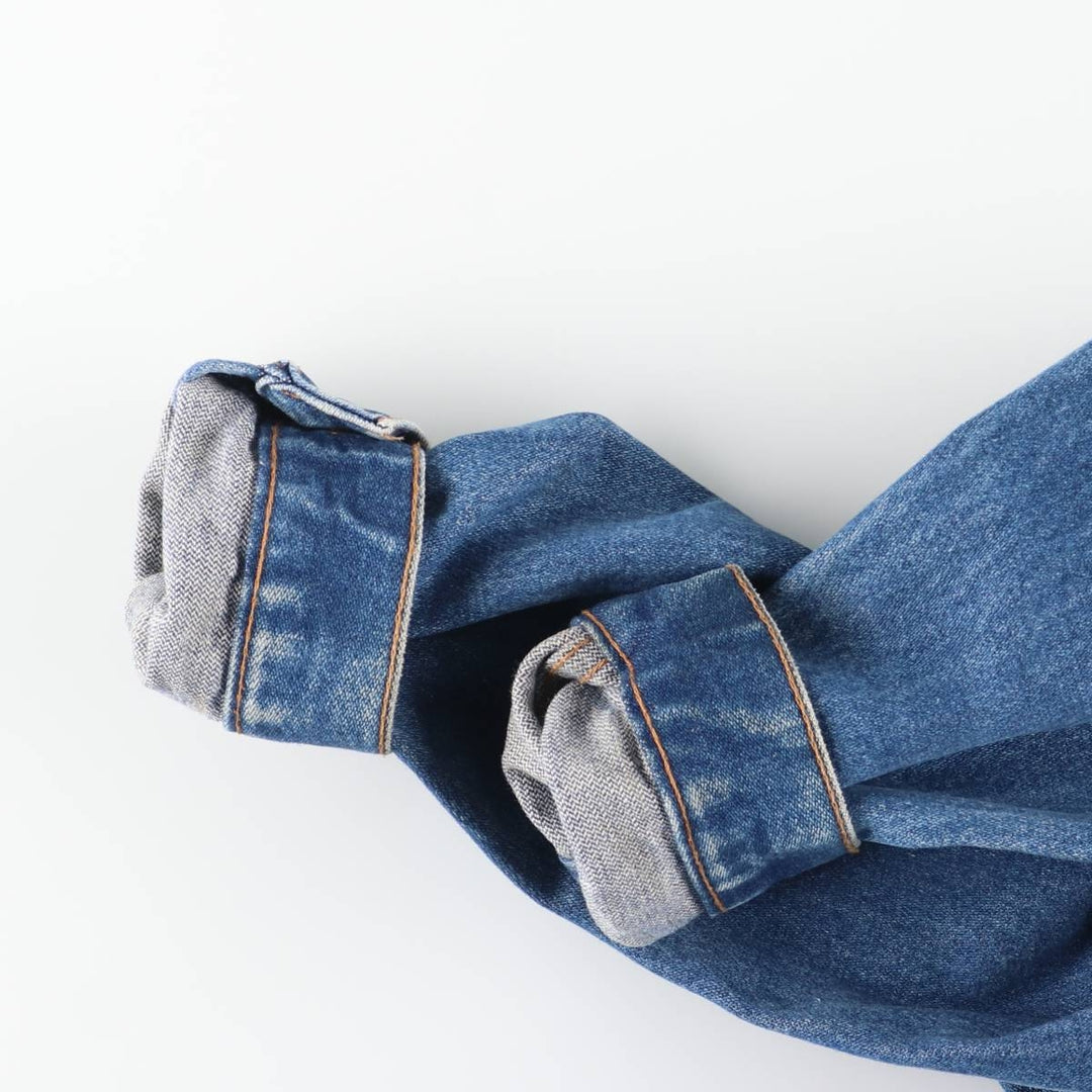 Wrangler Denim Jacket, G-Jean, Men's M size cotton blue type Vintage Second Hand