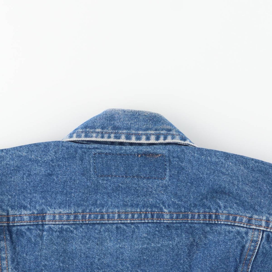 Wrangler Denim Jacket, G-Jean, Men's M size cotton blue type Vintage Second Hand