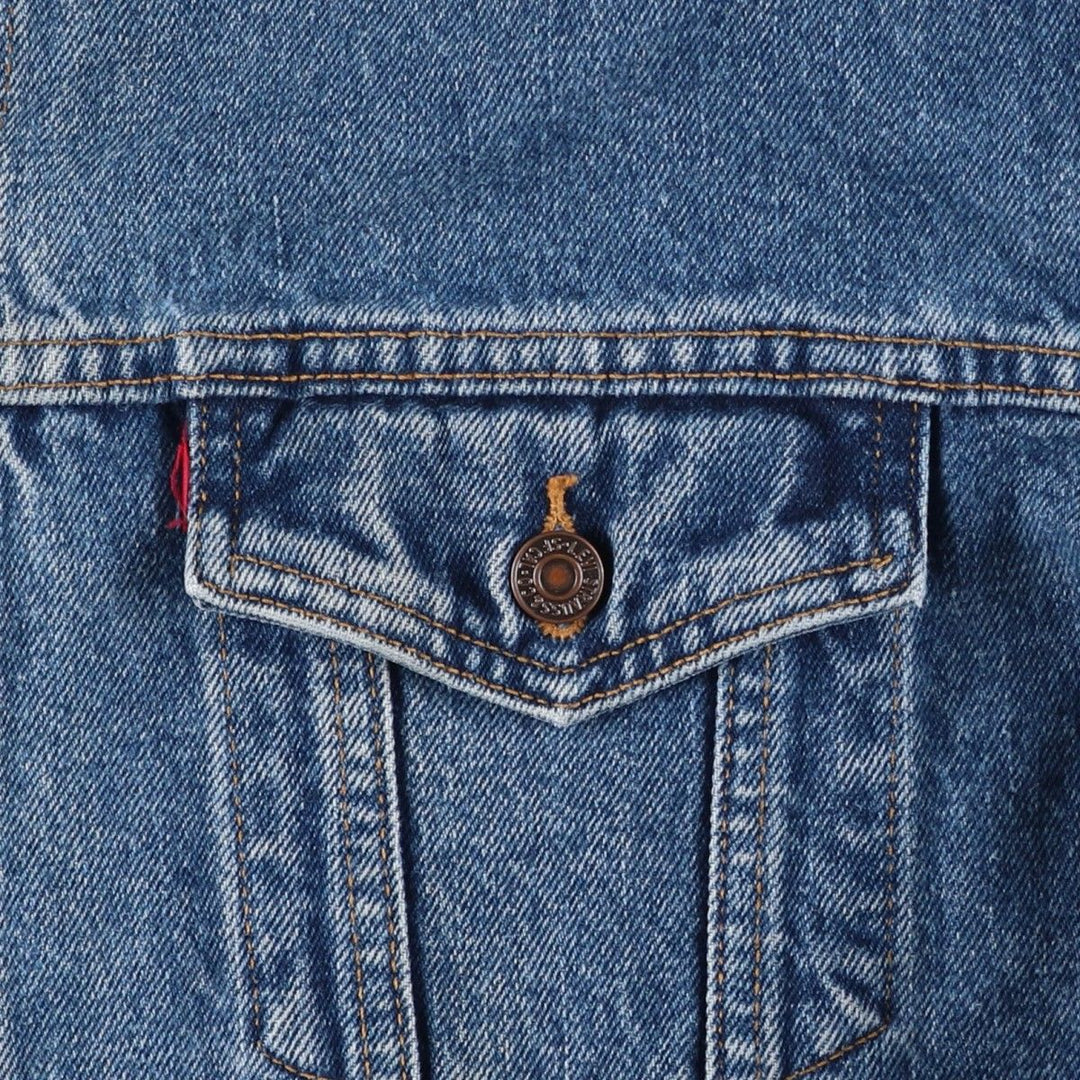 90'S Levi's 70507-4890 Denim Jacket, Men's Size XL, Vintage cotton blue type Vintage Second Hand