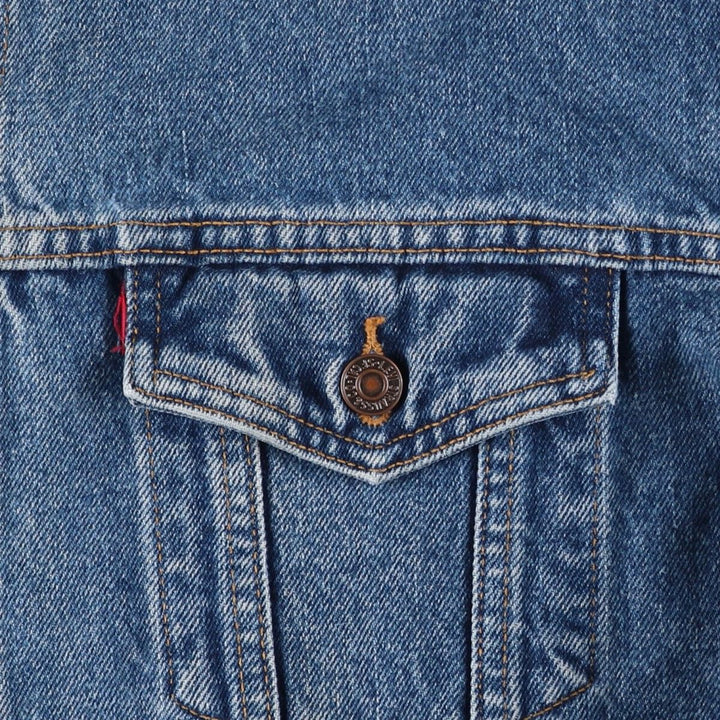 90'S Levi's 70507-4890 Denim Jacket, Men's Size XL, Vintage cotton blue type Vintage Second Hand