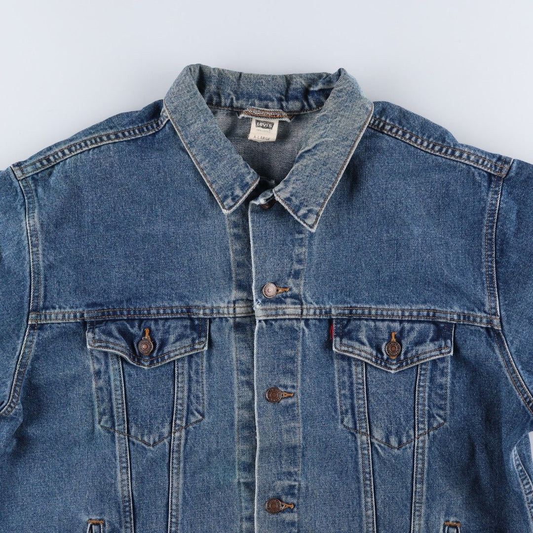 90'S Levi's 70507-4890 Denim Jacket, Men's Size XL, Vintage cotton blue type Vintage Second Hand