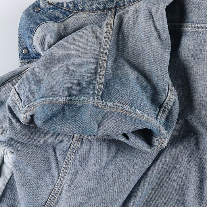 90'S Levi's 70507-4890 Denim Jacket, Men's Size XL, Vintage cotton blue type Vintage Second Hand