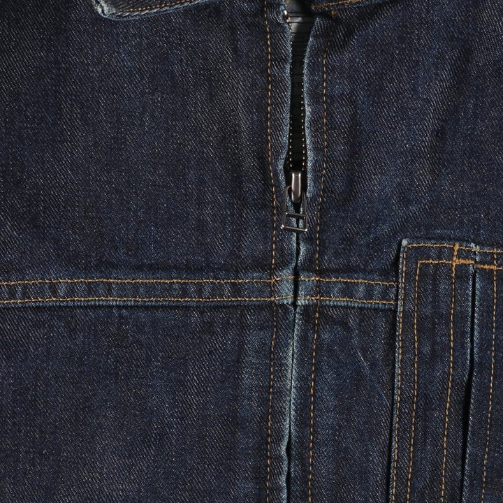 2000'S Nike Limited Edition Denim Jacket, Men's Size XL cotton navy blue type Vintage Second Hand