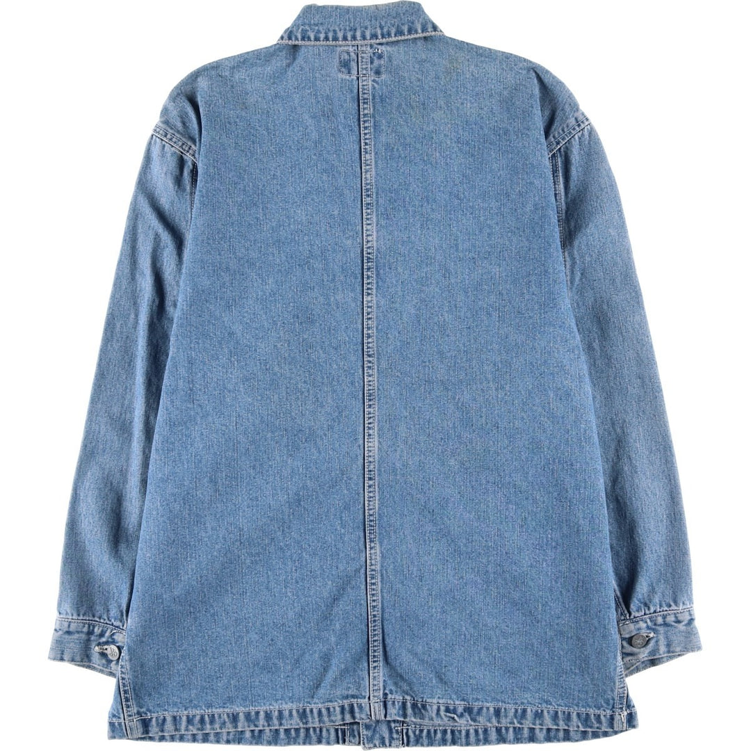 90s-00'S Calvin Klein Jeans denim coveralls, men's size M (approx.) cotton blue type Vintage Second Hand