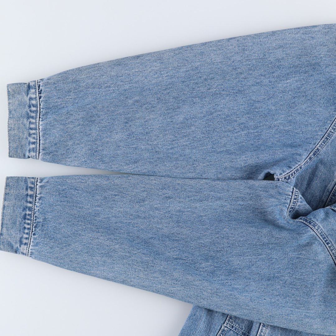 90s-00'S Calvin Klein Jeans denim coveralls, men's size M (approx.) cotton blue type Vintage Second Hand