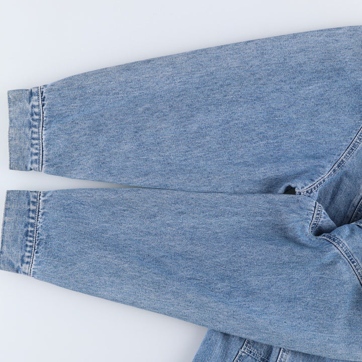 90s-00'S Calvin Klein Jeans denim coveralls, men's size M (approx.) cotton blue type Vintage Second Hand