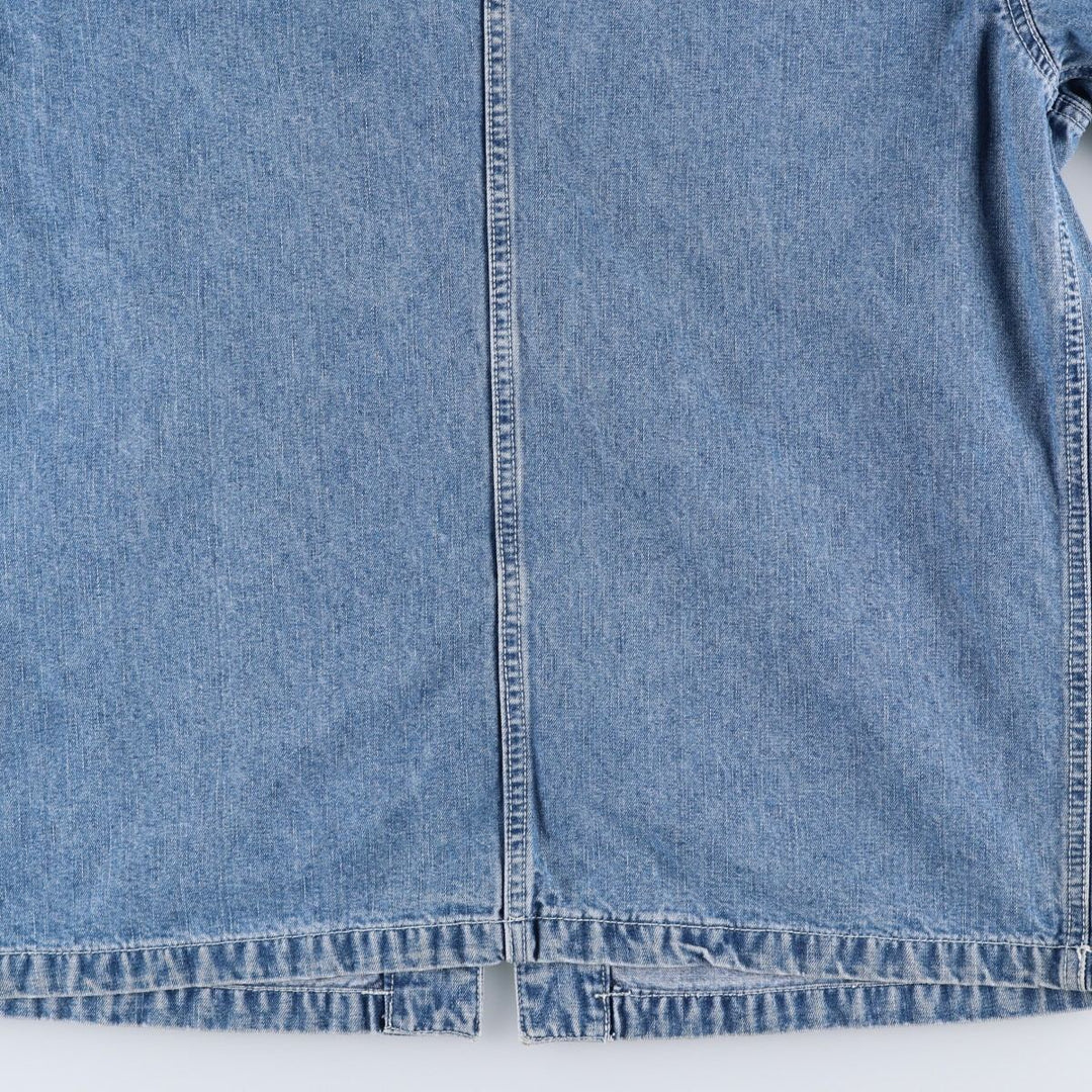 90s-00'S Calvin Klein Jeans denim coveralls, men's size M (approx.) cotton blue type Vintage Second Hand