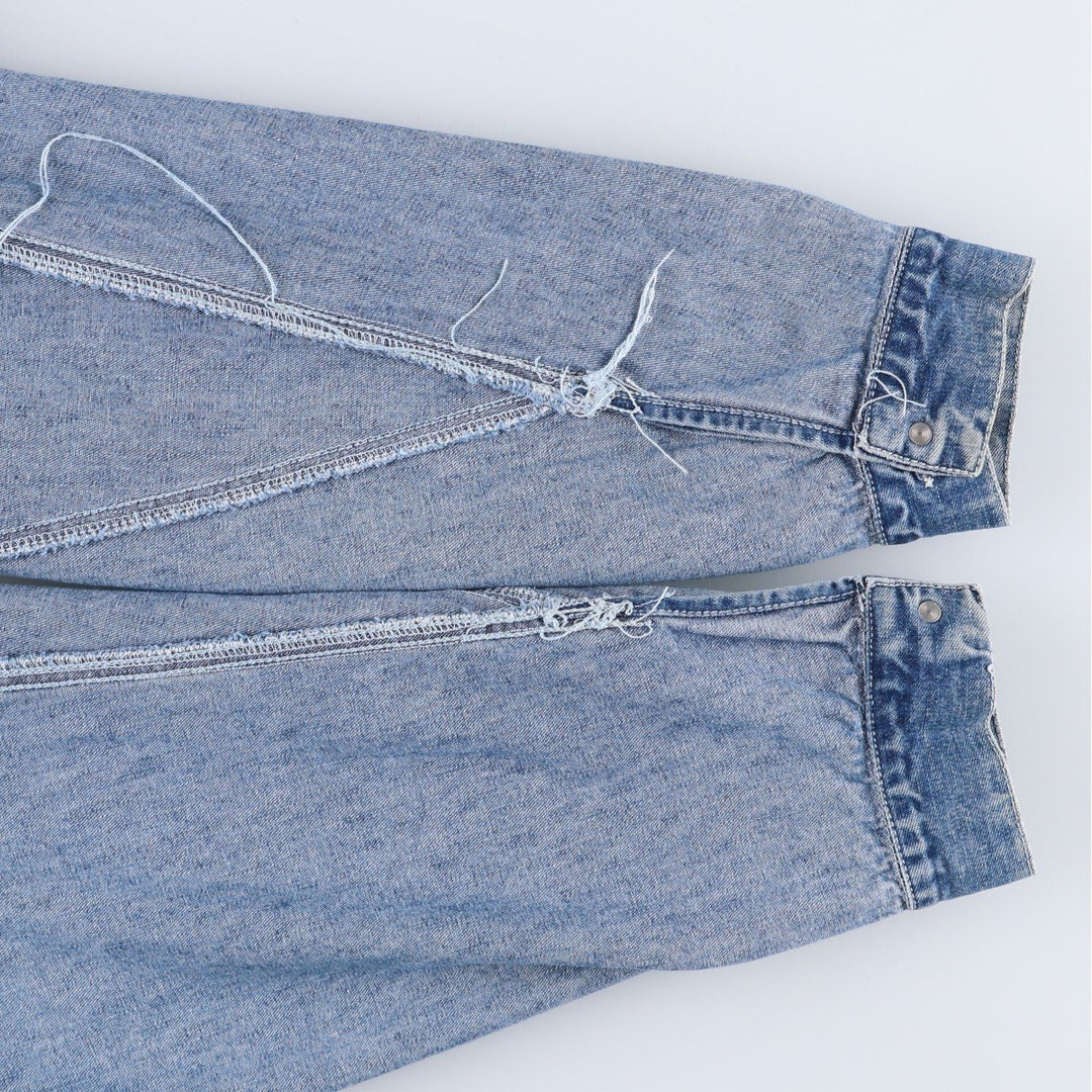 90s-00'S Calvin Klein Jeans denim coveralls, men's size M (approx.) cotton blue type Vintage Second Hand