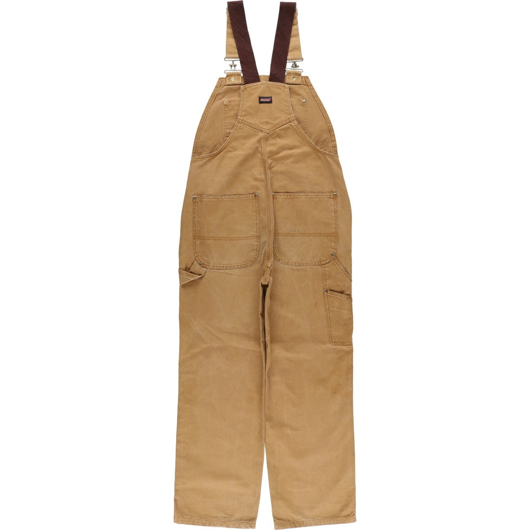 Dickies Duck Overalls Men's Size W36 unclear Beige type Vintage Second Hand