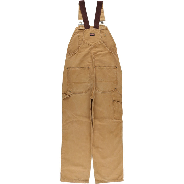 Dickies Duck Overalls Men's Size W36 unclear Beige type Vintage Second Hand