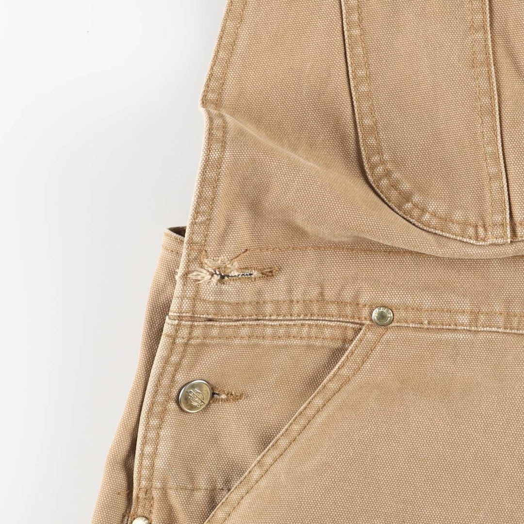 Dickies Duck Overalls Men's Size W36 unclear Beige type Vintage Second Hand