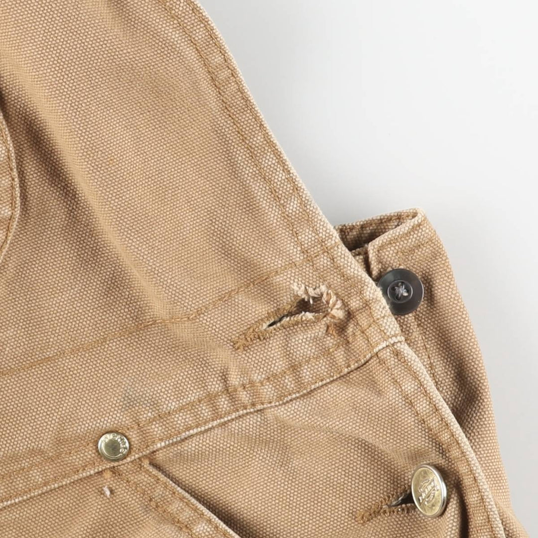 Dickies Duck Overalls Men's Size W36 unclear Beige type Vintage Second Hand