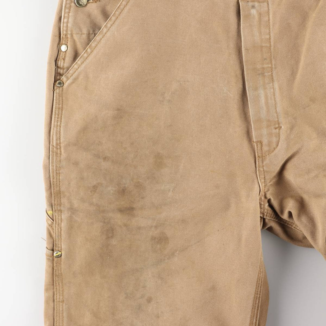 Dickies Duck Overalls Men's Size W36 unclear Beige type Vintage Second Hand