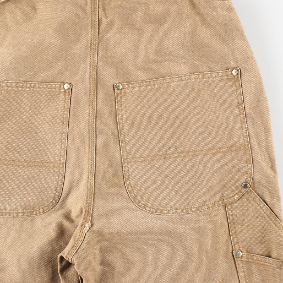 Dickies Duck Overalls Men's Size W36 unclear Beige type Vintage Second Hand