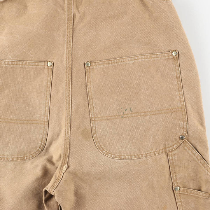 Dickies Duck Overalls Men's Size W36 unclear Beige type Vintage Second Hand