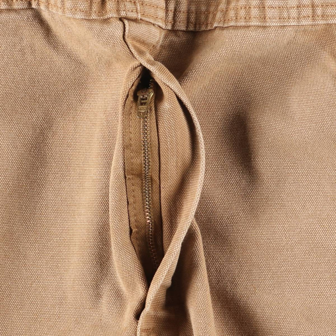 Dickies Duck Overalls Men's Size W36 cotton beige type brown Vintage Second Hand