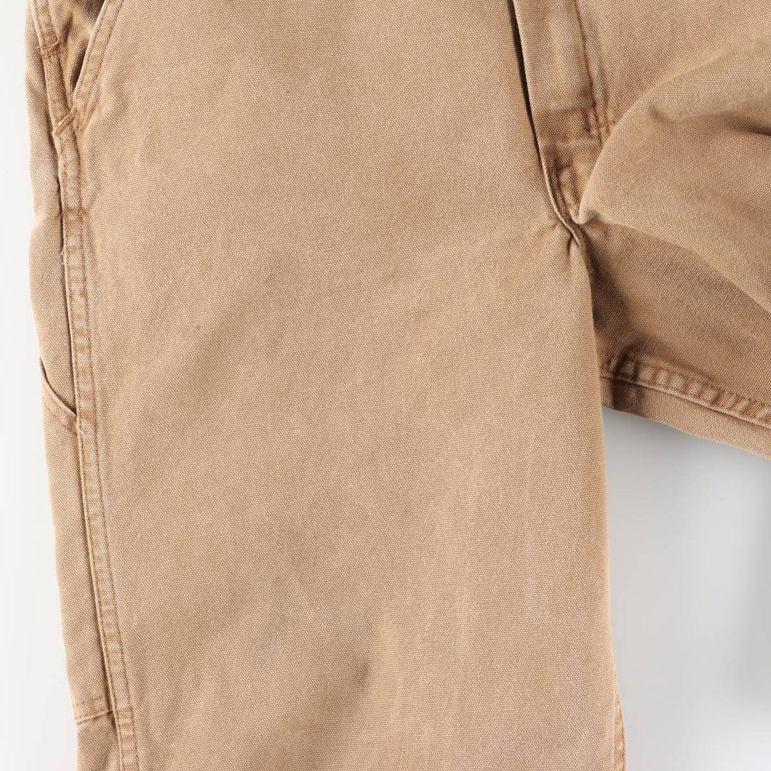 Dickies Duck Overalls Men's Size W36 cotton beige type brown Vintage Second Hand