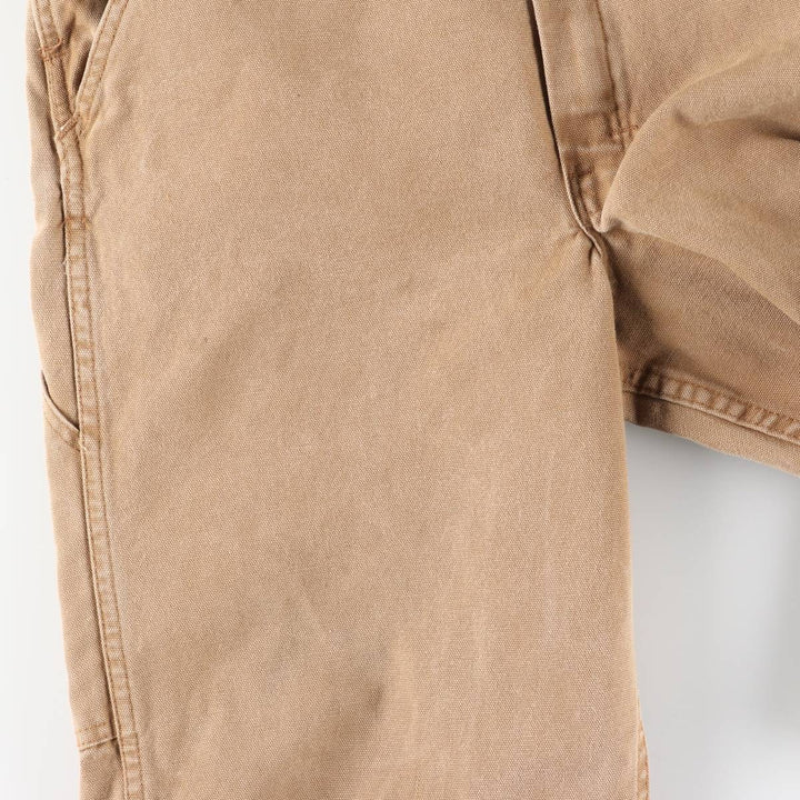 Dickies Duck Overalls Men's Size W36 cotton beige type brown Vintage Second Hand