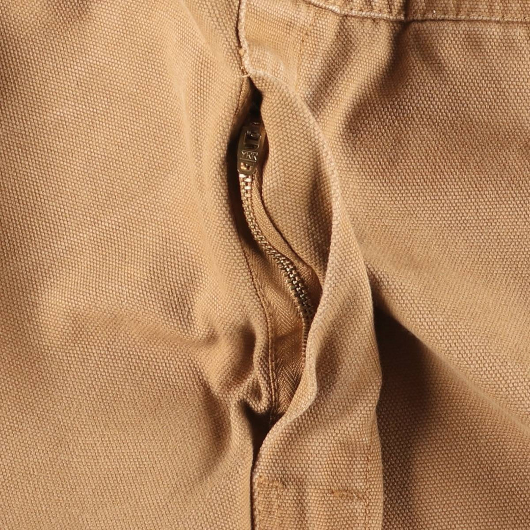 Dickies duck overalls, men's size W33 (approx.) cotton brown type Vintage Second Hand