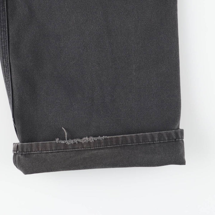 Dickies Big Size Duck Canvas Overalls for Men (equivalent to W40) unclear black type Vintage Second Hand