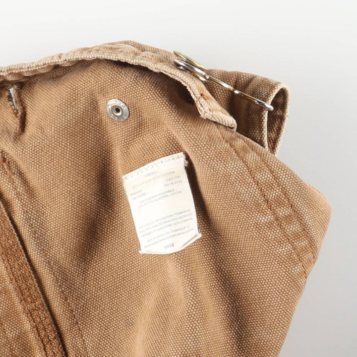 Dickies duck overalls, men's size W32 (approx.) cotton brown type Vintage Second Hand